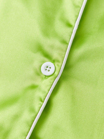 Snooze & Seuss -  "Grinch Style" Satin Pajamas